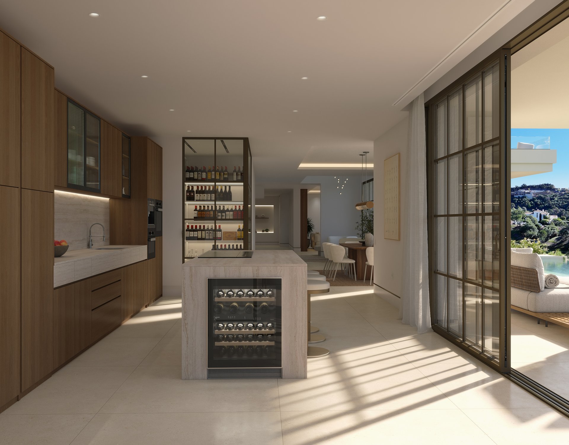 Villa El Quejigal 17 - Cocina moderna